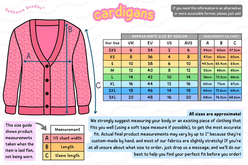 Unisex Relaxed Fit Knitted Cardigan - 'Liquorice Swirl' Cardigan