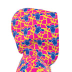 Knee-Length Hooded Rain Jacket - 'Silly Cow' Womens Hooded Rain Mac