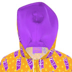 Knee-Length Hooded Rain Jacket - 'Cool Cat' Womens Hooded Rain Mac