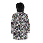 Knee-Length Hooded Rain Jacket - 'Not A Phase, Mom' Womens Hooded Rain Mac