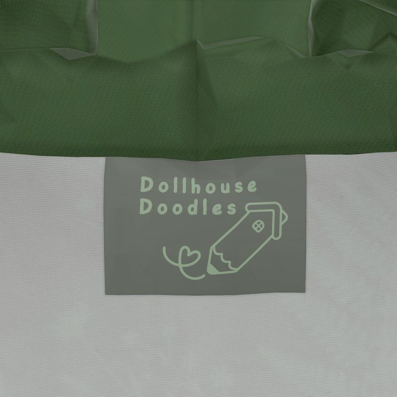 Knee-Length Hooded Rain Jacket - 'Dark Forest' Womens Hooded Rain Mac