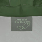 Knee-Length Hooded Rain Jacket - 'Dark Forest' Womens Hooded Rain Mac