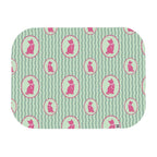 Mini Polar Fleece Pet Blanket - 'Fancy Feline' Single Layer Blankets