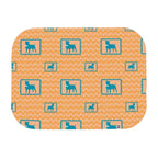 Mini Polar Fleece Pet Blanket - 'Perfect Pup' Single Layer Blankets