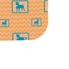 Mini Polar Fleece Pet Blanket - 'Perfect Pup' Single Layer Blankets