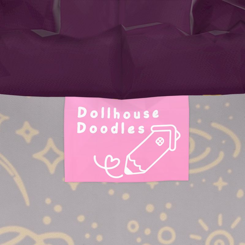 Knee-Length Hooded Rain Jacket - 'Galactic Gold' Womens Hooded Rain Mac