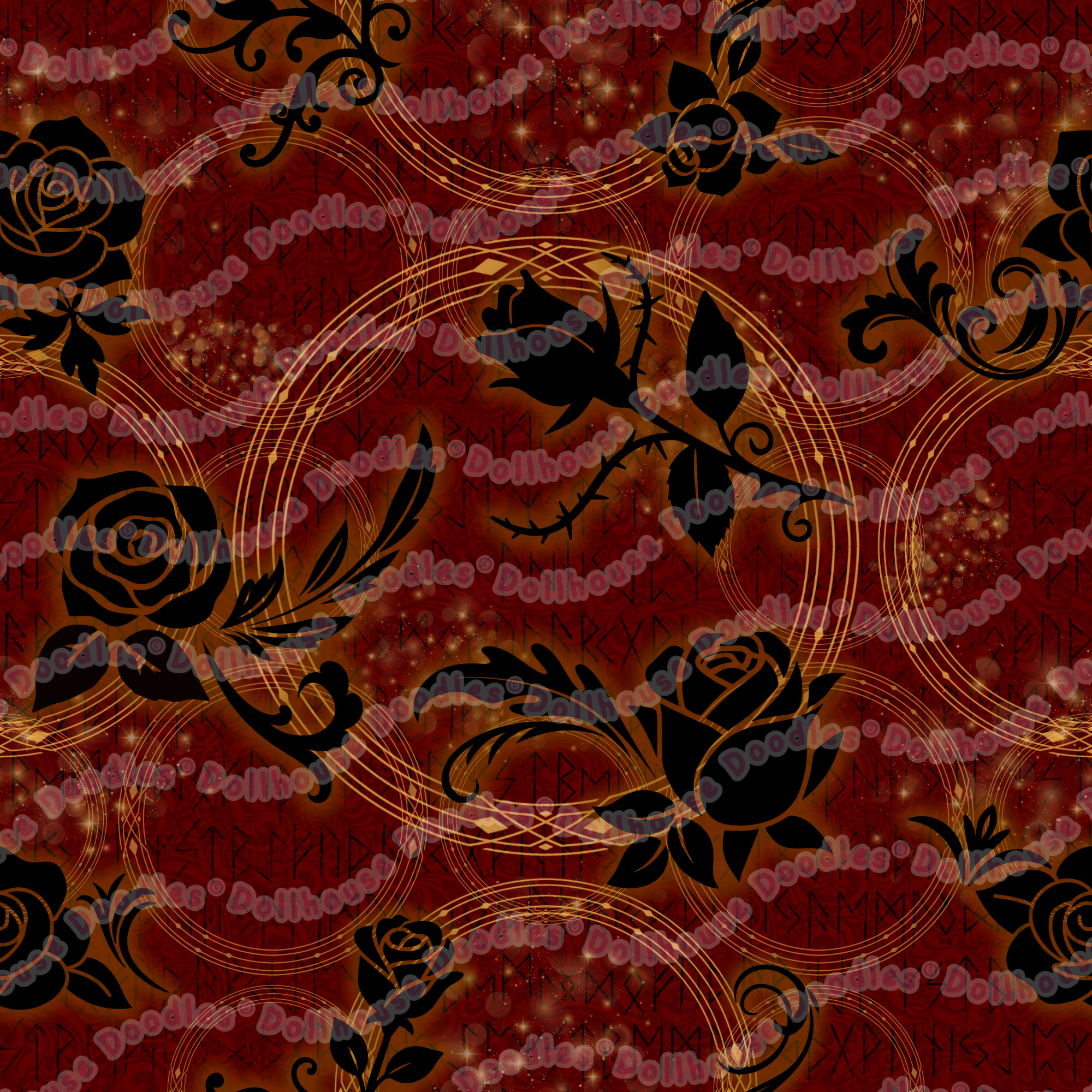 Long Sleeve Pocket Flare Dress - 'Spellbound'