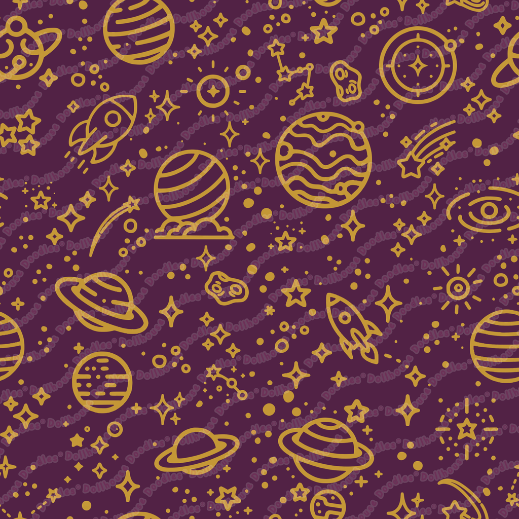 XL Beach Towel - 'Galactic Gold'