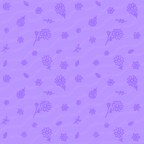 Long Sleeve Pocket Flare Dress - 'Itsy Bitsy Daisy (Lavender)'