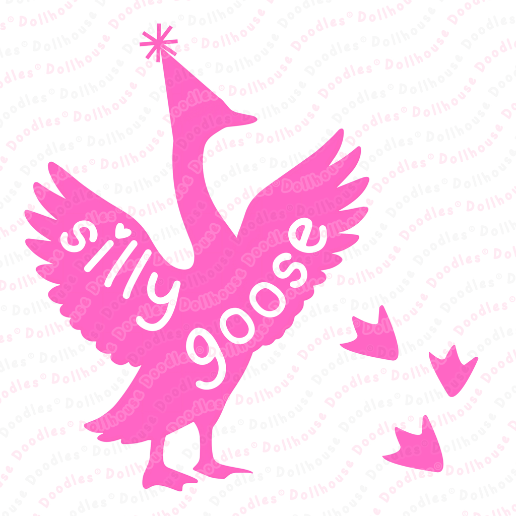 Unisex DryBlend® Classic Tee - 'Silly Goose' T-Shirt