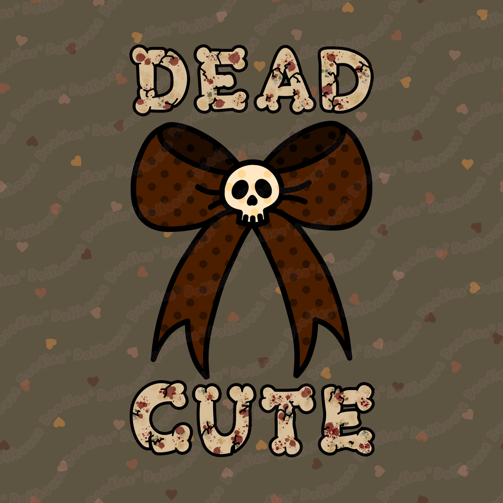 XL Beach Towel - 'Dead Cute'