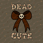 XL Beach Towel - 'Dead Cute'