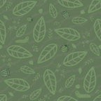 RECYCLED High Waist Pocket Leggings - 'Bug's Life'