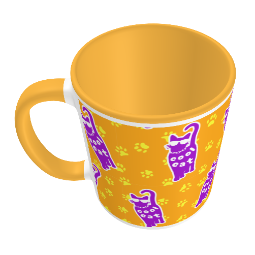 Ceramic Mug - 'Cool Cat'