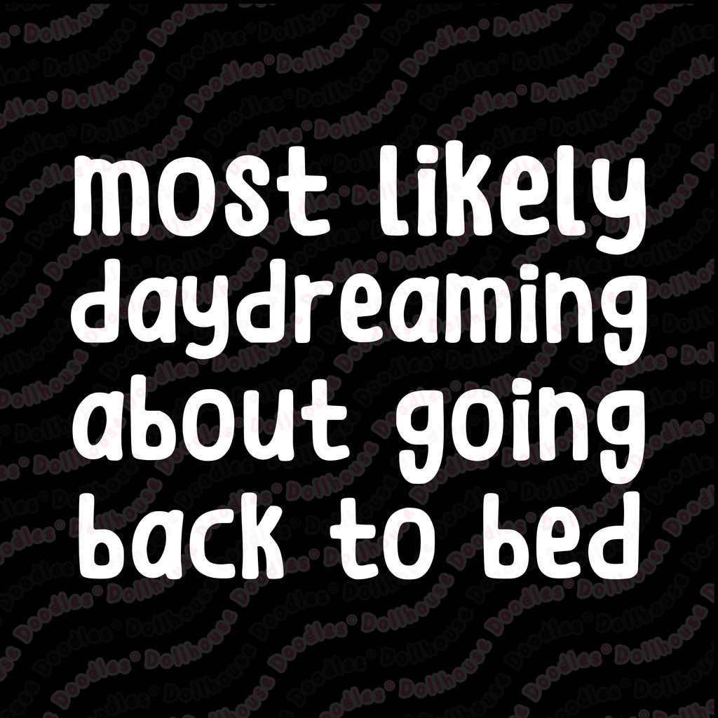 Unisex DryBlend® Classic Tee - 'Back to Bed' T-Shirt