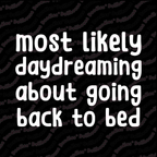Unisex DryBlend® Classic Tee - 'Back to Bed' T-Shirt