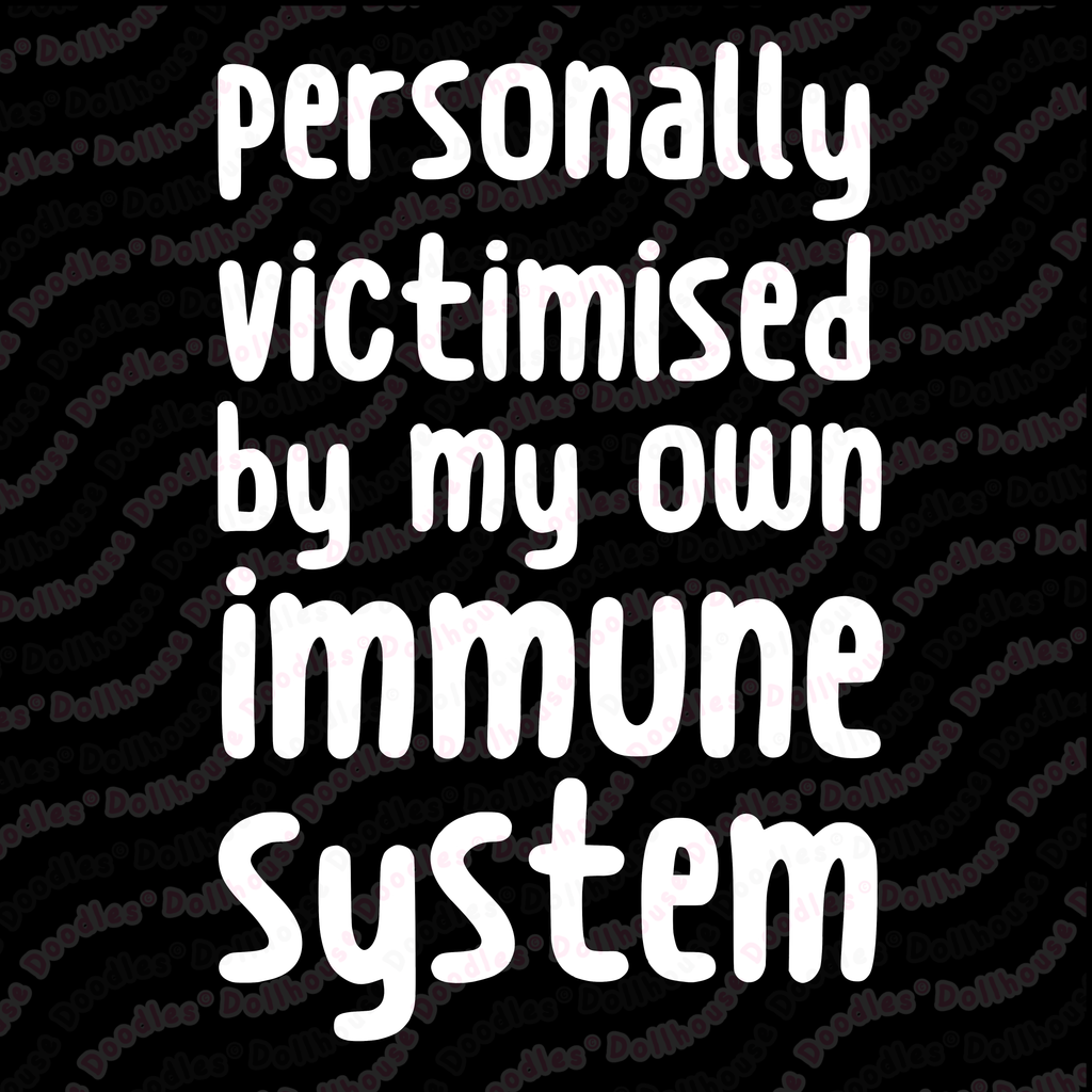 Unisex DryBlend® Classic Tee - 'Personally Victimised' T-Shirt
