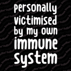 Unisex DryBlend® Classic Tee - 'Personally Victimised' T-Shirt