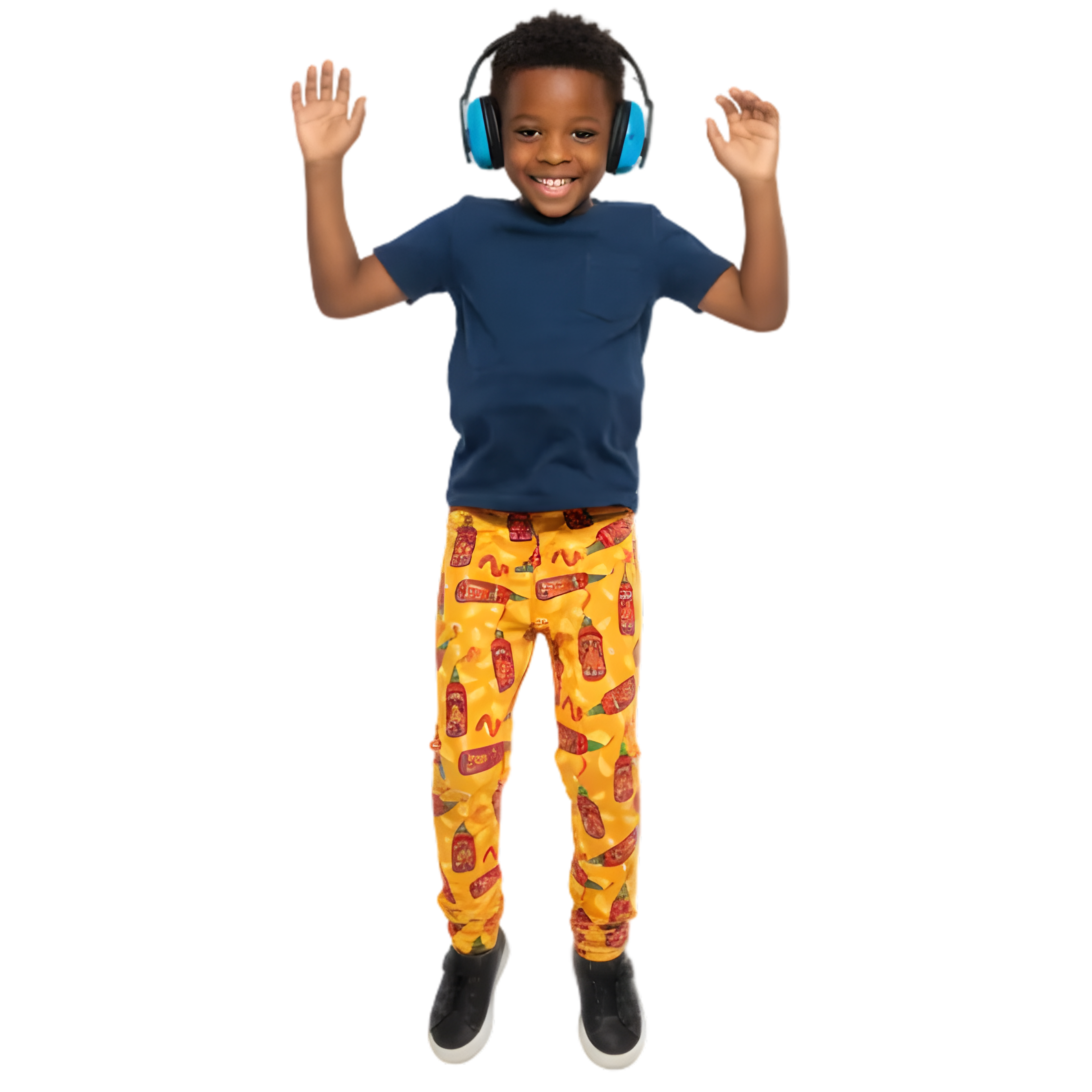 KIDS (2-8yrs) Active Stretch Leggings - 'Neurospicy'