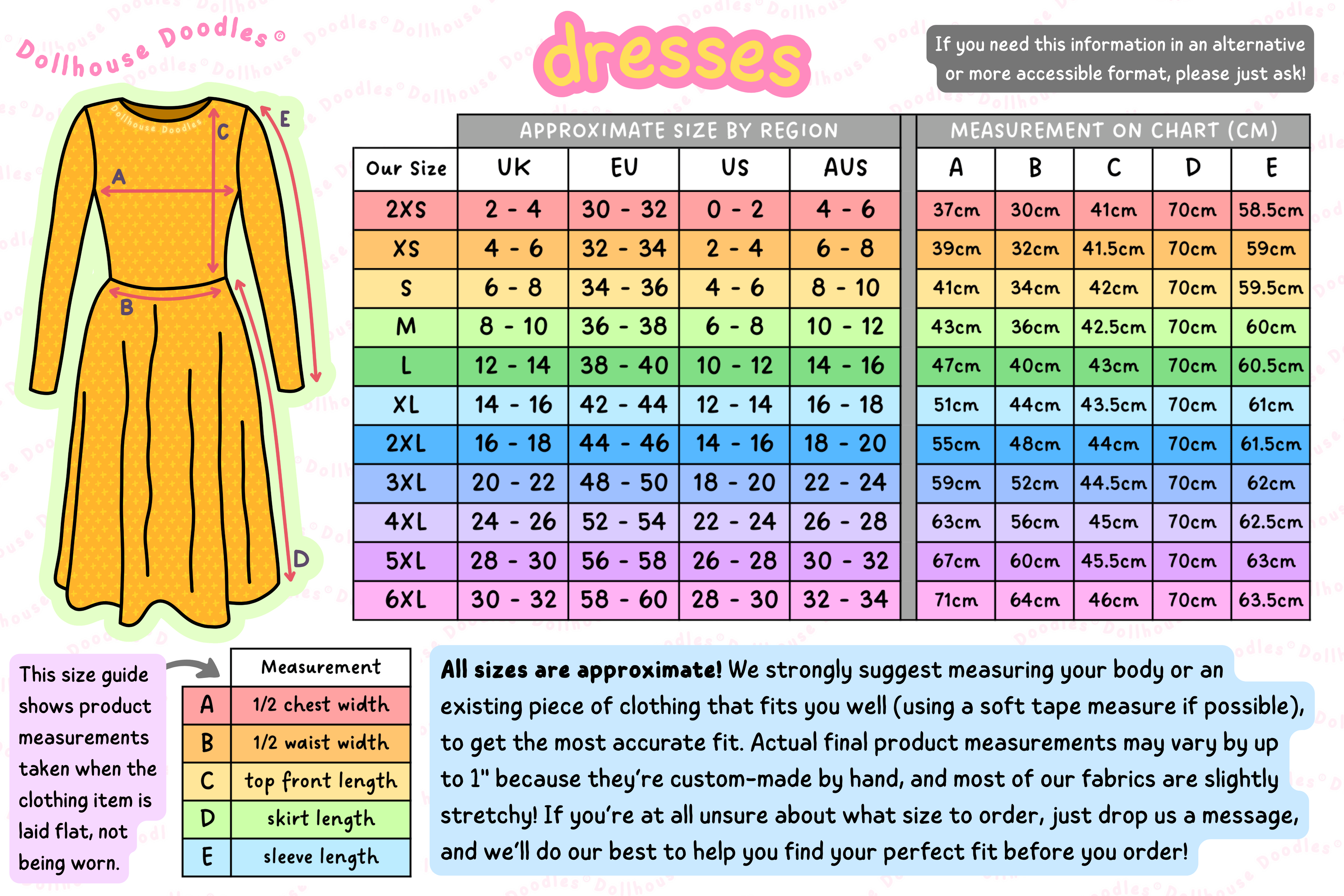 Long Sleeve Pocket Flare Dress - 'Silly Sausage'