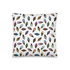 JUMBO Squishy Square Throw Pillow - 'Ice Cream' Cushion