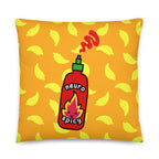 JUMBO Squishy Square Throw Pillow - 'Neurospicy' Large - 22″×22″