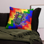 JUMBO Squishy Square Throw Pillow - 'Text Me'