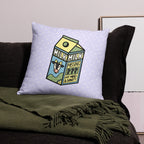 JUMBO Squishy Square Throw Pillow - 'Got Milk?'