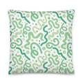 JUMBO Squishy Square Throw Pillow - 'Squiggle' Default Title