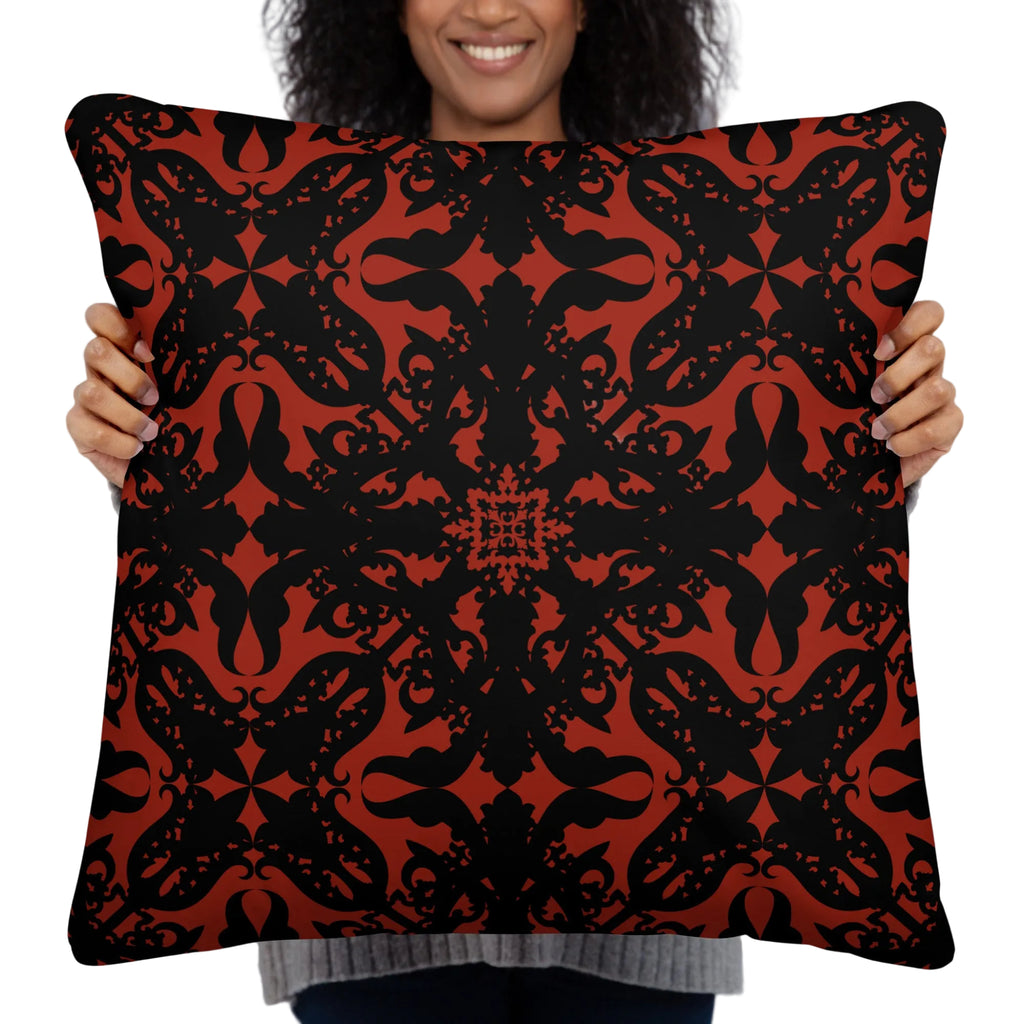 JUMBO Squishy Square Throw Pillow - 'For I Have Sinned'