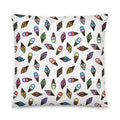 JUMBO Squishy Square Throw Pillow - 'Ice Cream' 22″×22″ Cushion