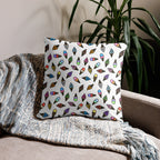JUMBO Squishy Square Throw Pillow - 'Ice Cream' Cushion