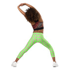 KIDS (2-8yrs) Active Stretch Leggings - 'Silly Goose'
