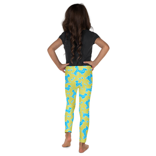 KIDS (2-8yrs) Active Stretch Leggings - 'Silly Sausage'