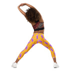 KIDS (2-8yrs) Active Stretch Leggings - 'Cool Cat'