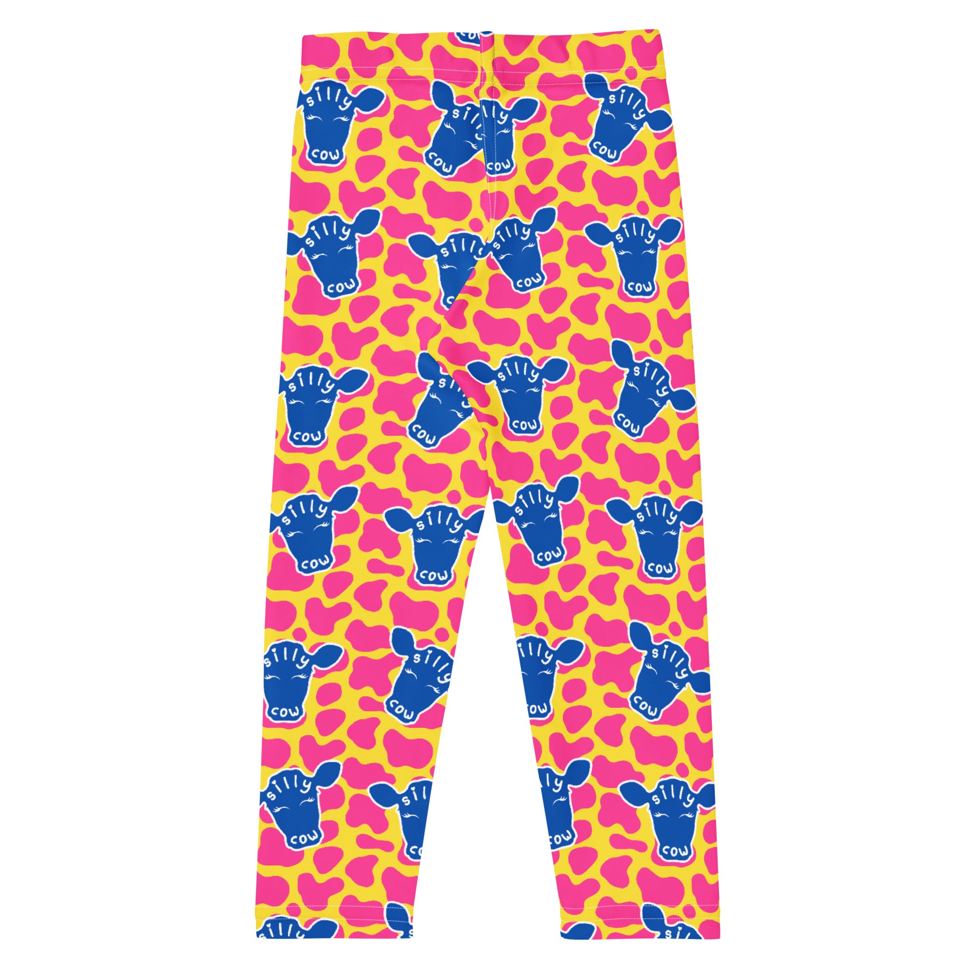 KIDS (2-8yrs) Active Stretch Leggings - 'Silly Cow'