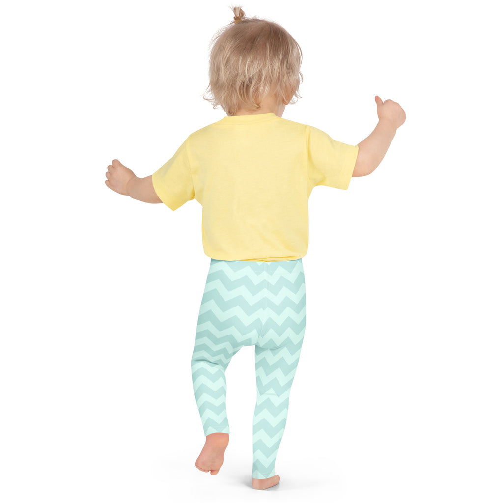 KIDS (2-8yrs) Active Stretch Leggings - 'Zig-A-Zig-Ah!'