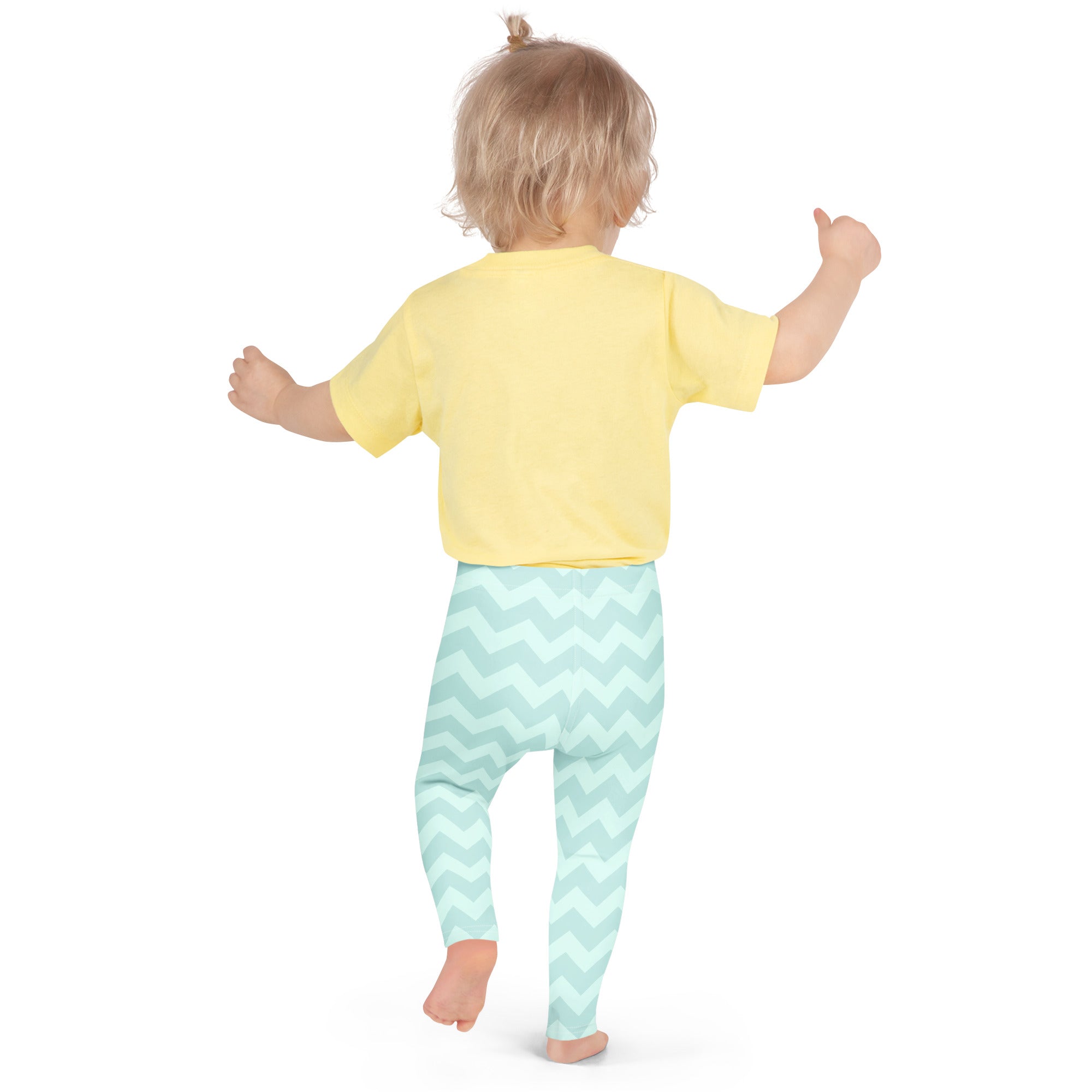 KIDS (2-8yrs) Active Stretch Leggings - 'Zig-A-Zig-Ah!'