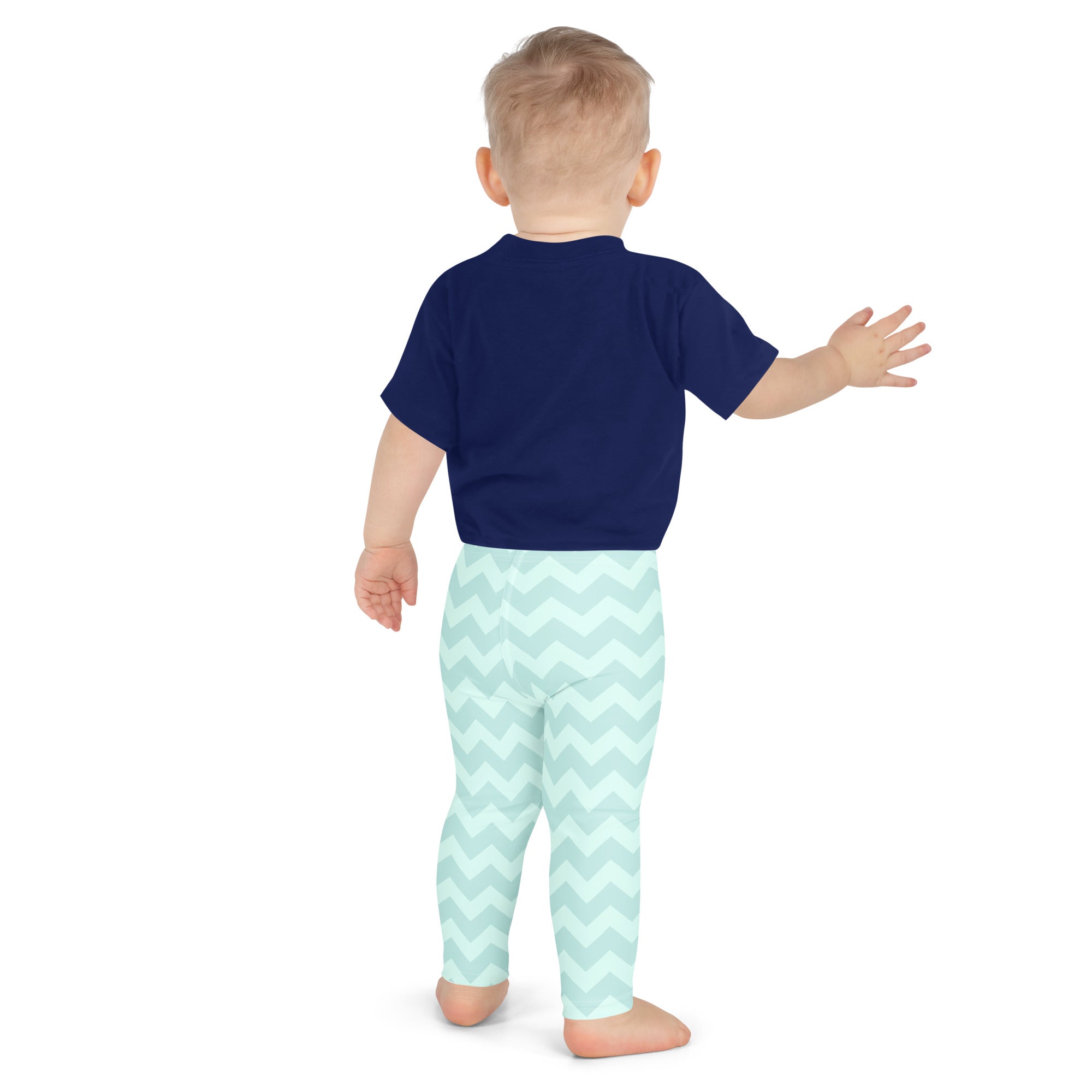 KIDS (2-8yrs) Active Stretch Leggings - 'Zig-A-Zig-Ah!'