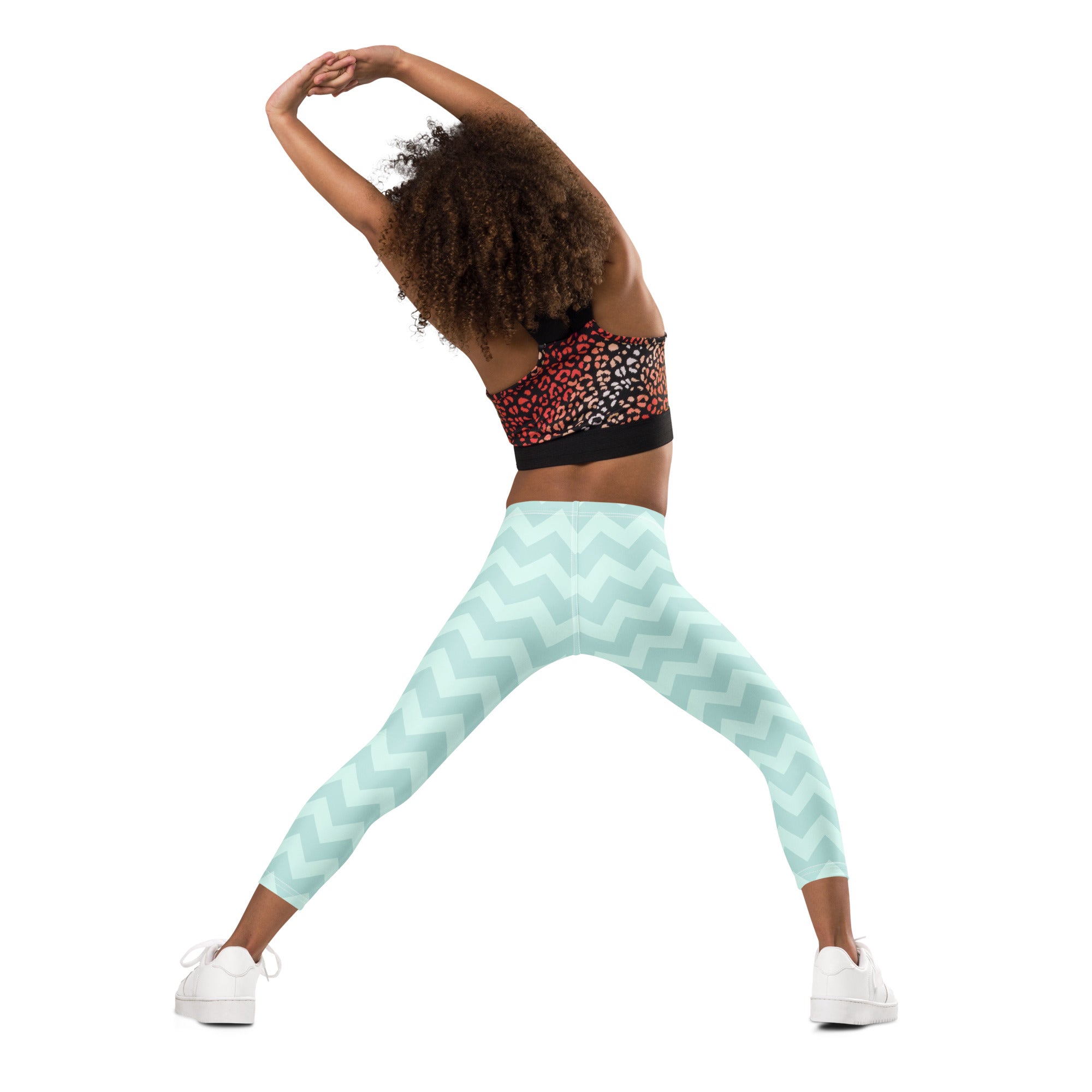 KIDS (2-8yrs) Active Stretch Leggings - 'Zig-A-Zig-Ah!'