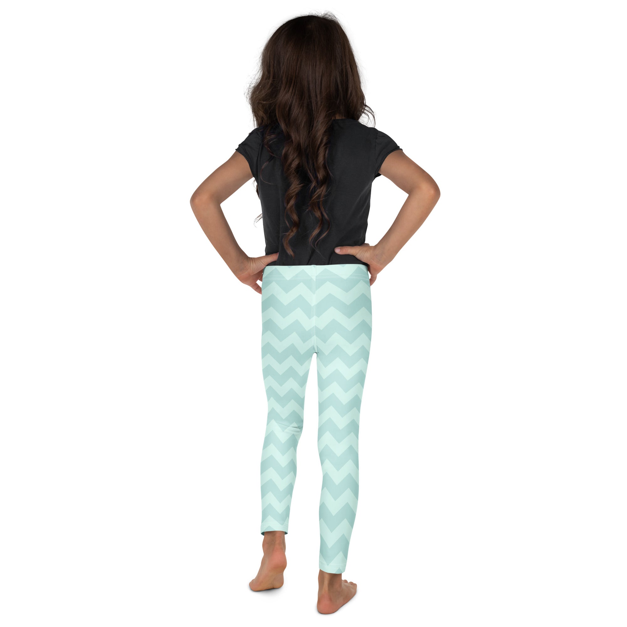 KIDS (2-8yrs) Active Stretch Leggings - 'Zig-A-Zig-Ah!'