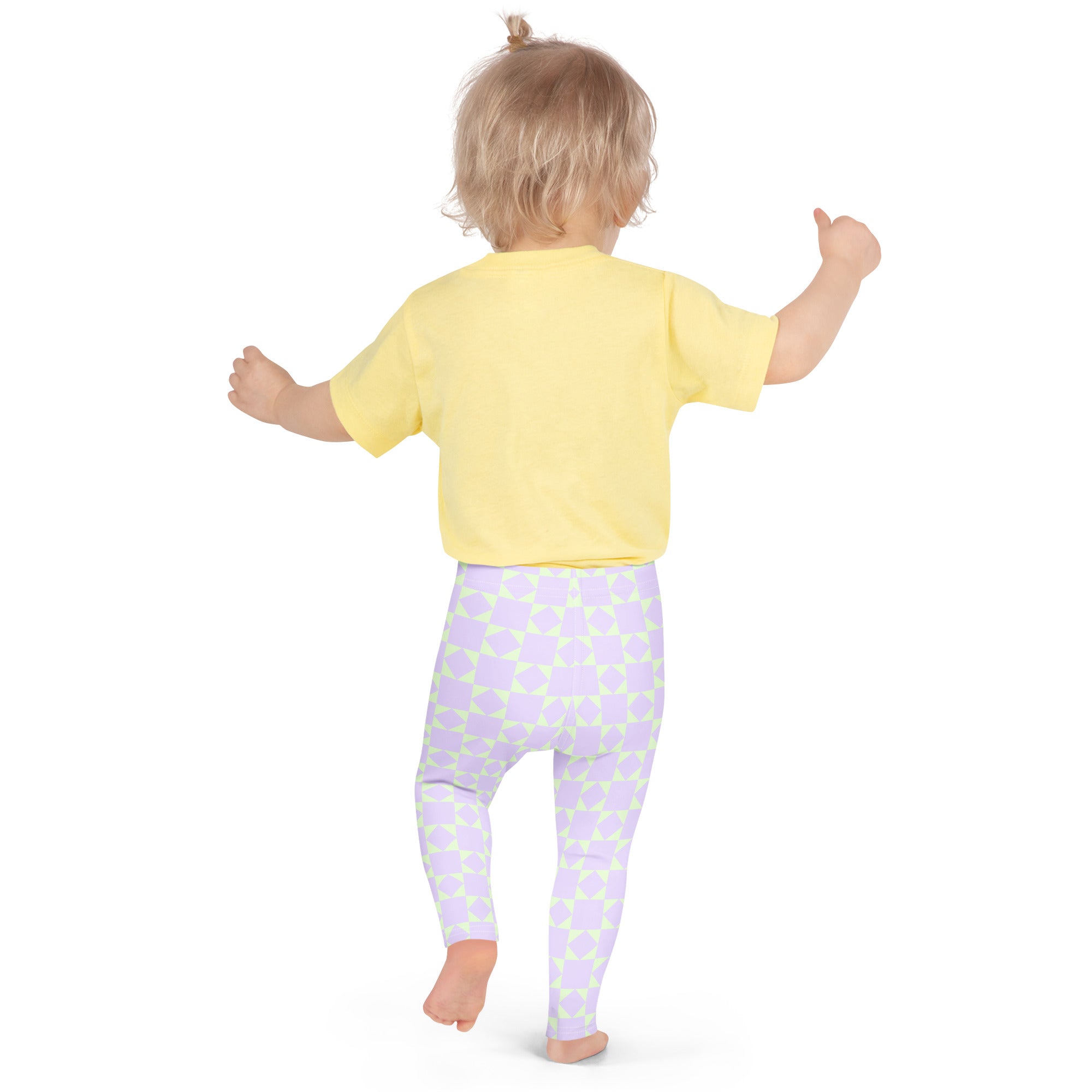KIDS (2-8yrs) Active Stretch Leggings - 'Lilac Mint'