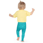 KIDS (2-8yrs) Active Stretch Leggings - 'Aquamarine'