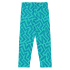 KIDS (2-8yrs) Active Stretch Leggings - 'Aquamarine'