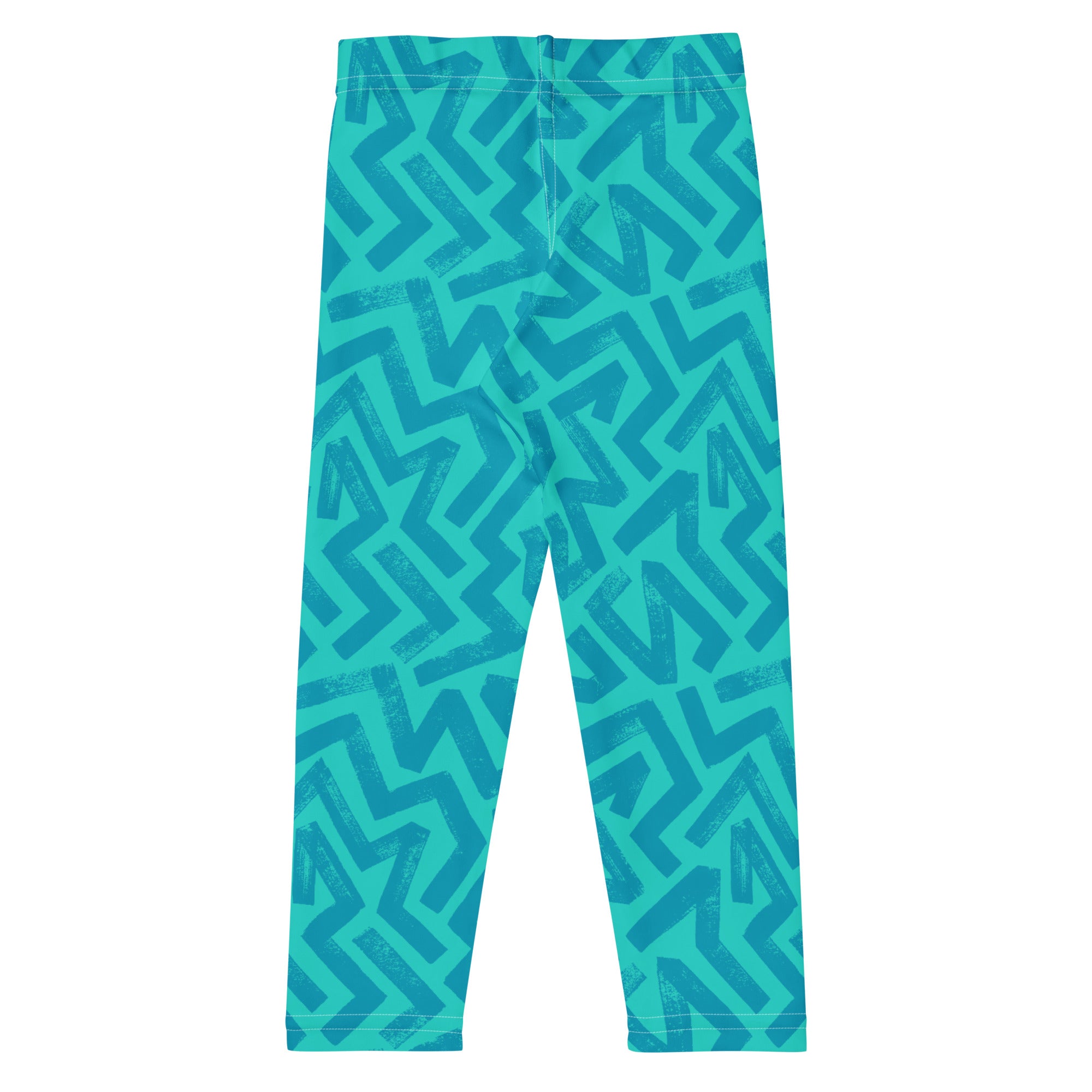 KIDS (2-8yrs) Active Stretch Leggings - 'Aquamarine'