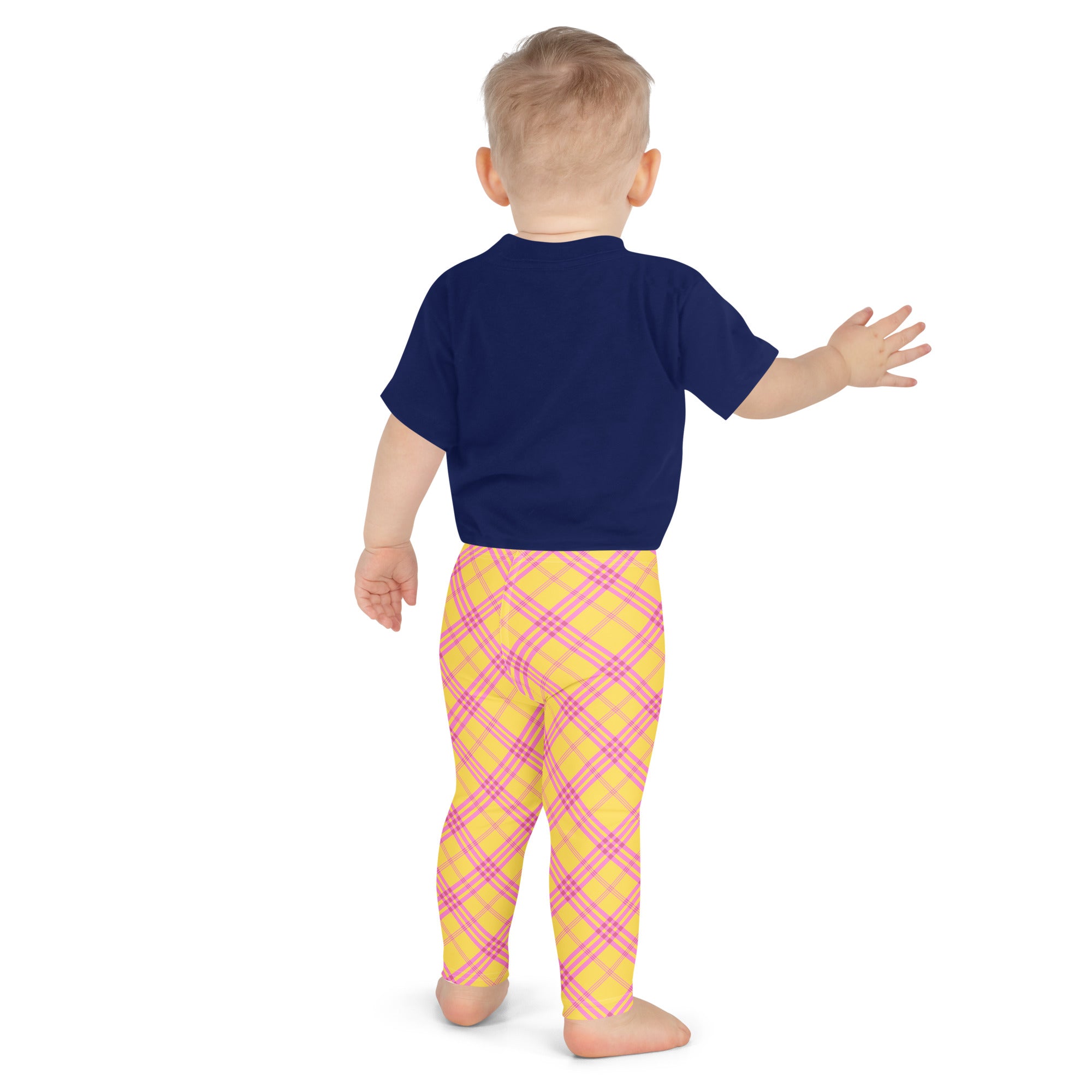 KIDS (2-8yrs) Active Stretch Leggings - 'Raspberry Ripple'