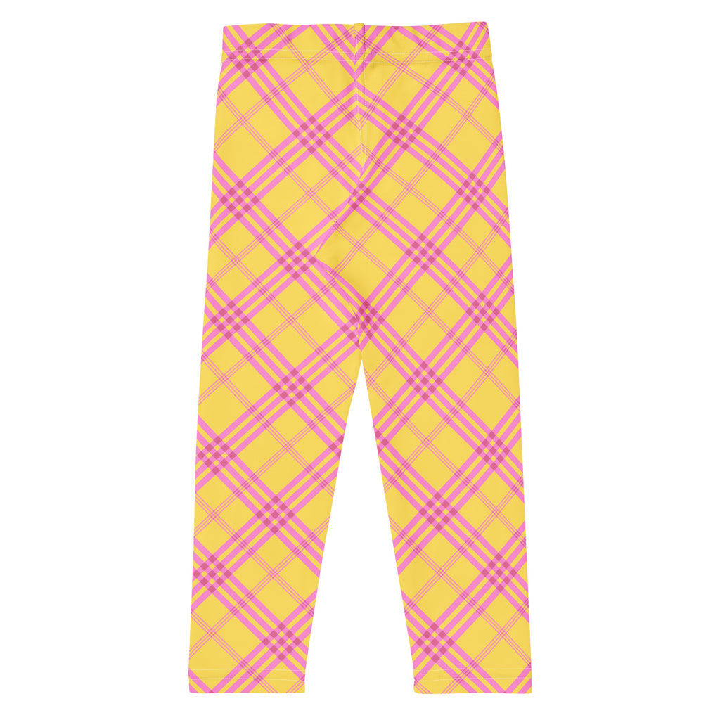 KIDS (2-8yrs) Active Stretch Leggings - 'Raspberry Ripple'