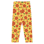 KIDS (2-8yrs) Active Stretch Leggings - 'Petal Pop'