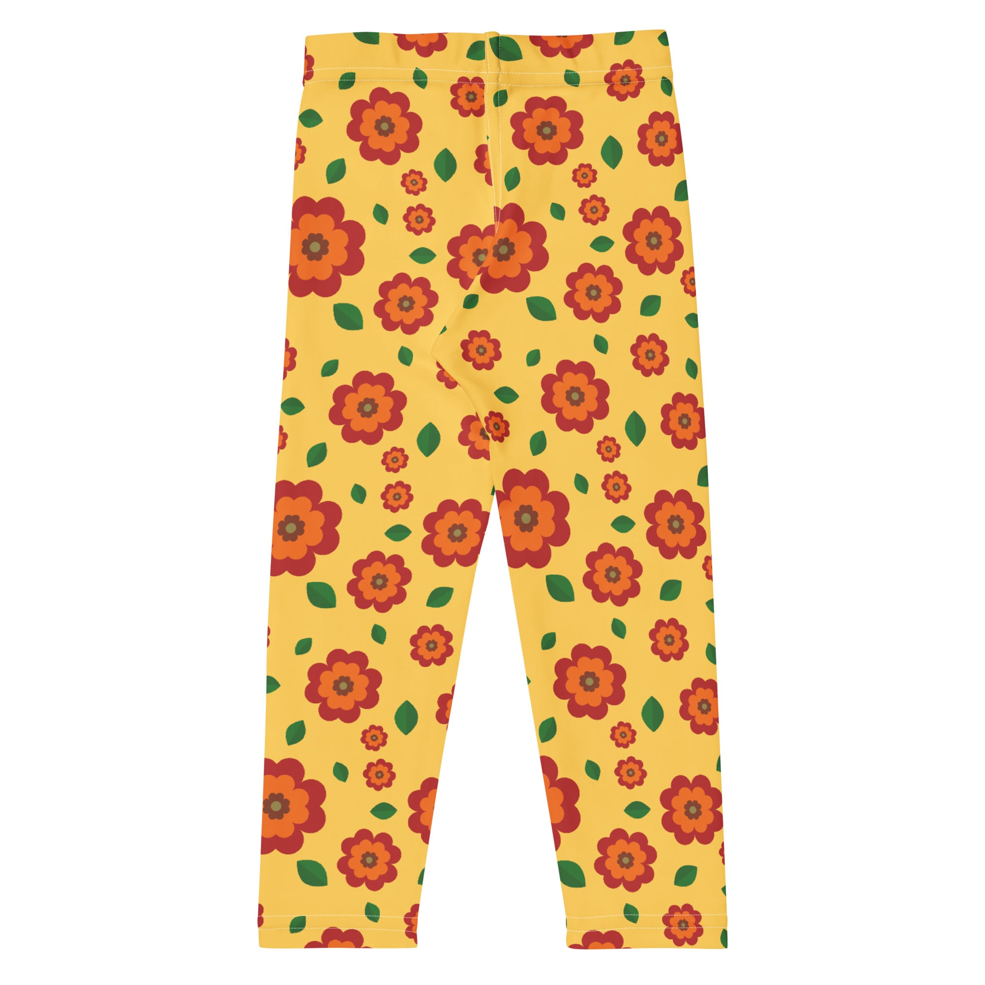 KIDS (2-8yrs) Active Stretch Leggings - 'Petal Pop'