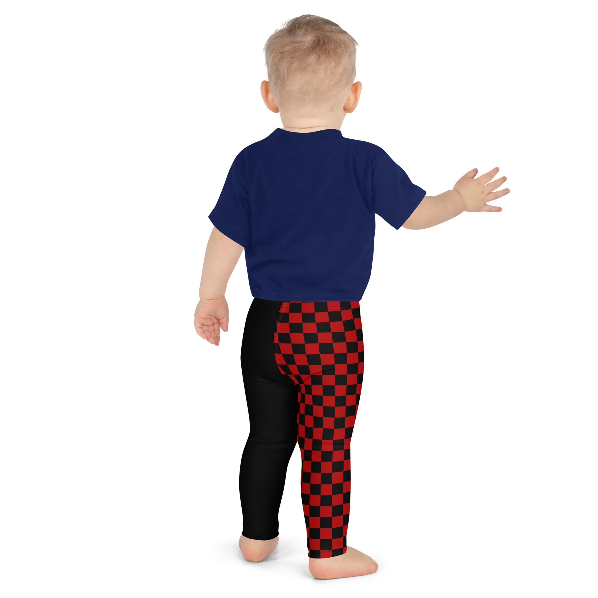 KIDS (2-8yrs) Active Stretch Leggings - 'Black Parade'